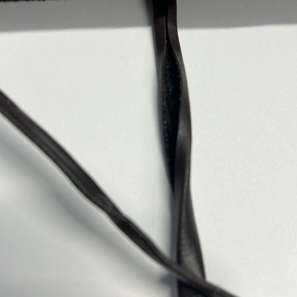 Yves Saint Laurent Dark Brown Suede Clutch - Picture 9 of 10